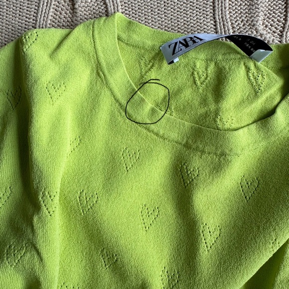 Zara long sleeve top 💚 - Picture 6 of 6